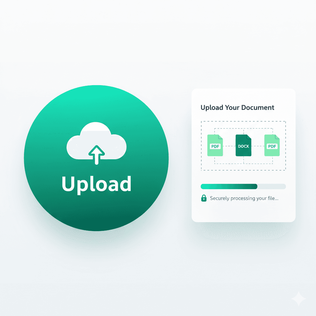 1. Upload Your Document