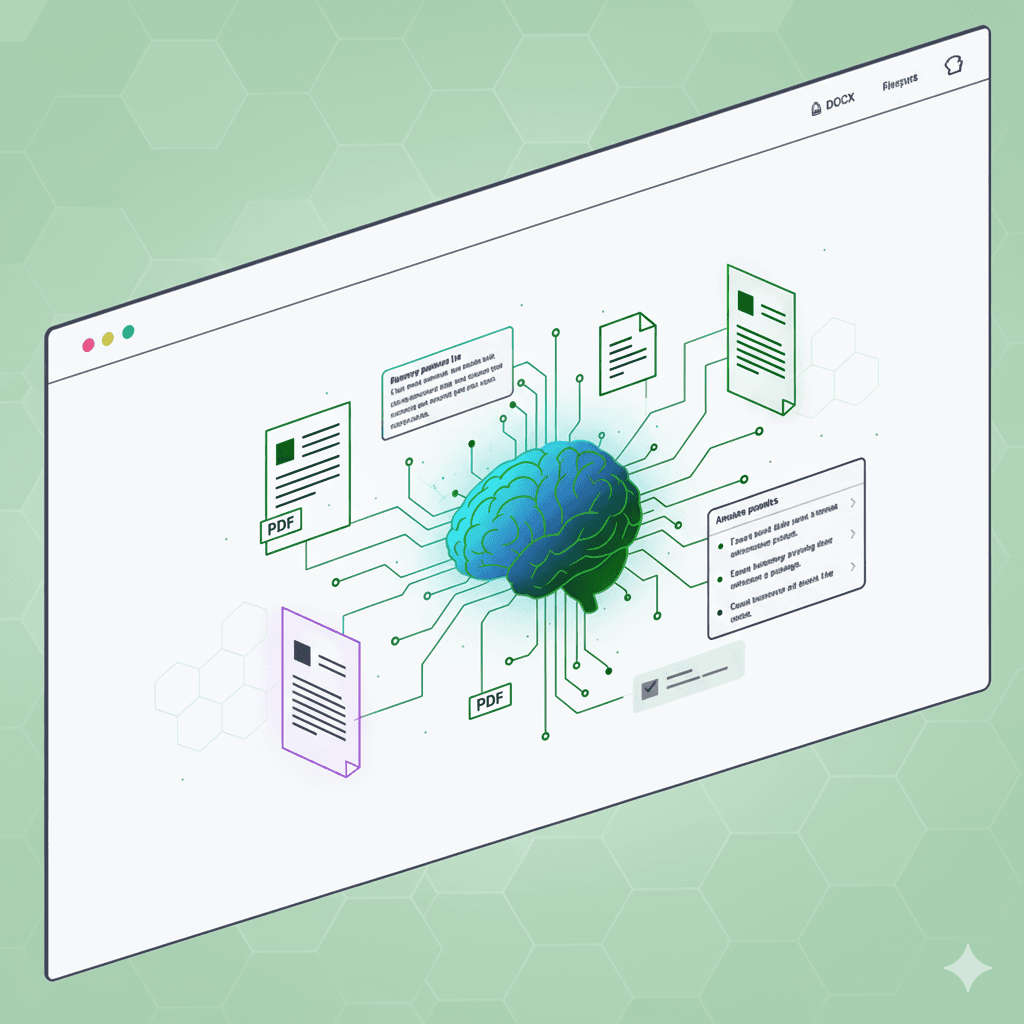 2. AI Reads and Understands It